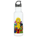 Search for bert and ernie sesame street water bottles Elmo