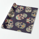 Search for day of the dead wrapping paper Background