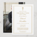Search for christian funeral invitations Simple