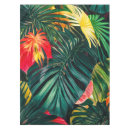Search for tropical tablecloths Red