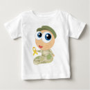 Search for military baby shirts soldier