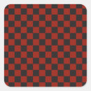 Search for black and red tartan stickers Chequered pattern