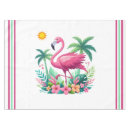 Search for pink flamingo tablecloths Animal