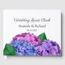 Search for hydrangea guest books Pink