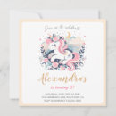 Search for girls unicorn birthday invitations Boho