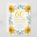 Search for country 60th birthday invitations Floral