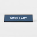 Search for funny desk accessories Boss lady