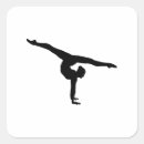 Search for gymnastics silhouette stickers Girl