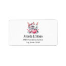 Search for cute valentines day return address labels Pink heart