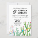 Search for cacti wedding invitations Succulent