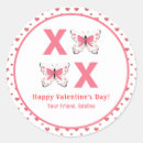 Search for round valentine stickers Pink