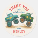 Search for monster truck thank you stickers Kids