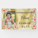 Search for pink and gold banners Graduation party