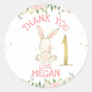 Search for birthday bunny stickers White bunny rabbit