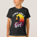 Search for rock climbing kids tshirts Sports