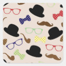 Search for hipster moustache stickers Glasses