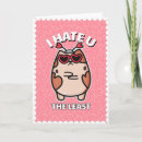 Search for funny cat valentines day cards Grumpy