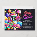 Search for candyland invitations Whimsical