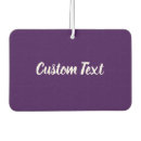 Search for purple car air fresheners Script