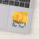 Search for gold coin stickers St patricks day