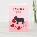 Search for funny french valentines day cards Frenchie
