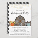 Search for barn engagement party invitations Fall