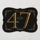 Search for 47th birthday invitations Elegant
