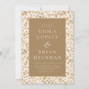 Search for leopard wedding invitations Elegant