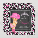 Search for black cow baby shower invitations Pink