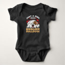 Search for english bulldog baby clothes Funny