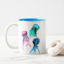 Search for cute jellyfish mugs Ocean