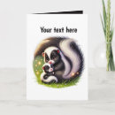 Search for cute skunk cards Baby