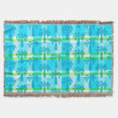 Search for palm tree blankets Vintage