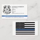 Search for thin blue line business cards Professional
