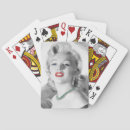 Search for hot rod playing cards Marilyn