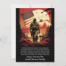 Search for veteran thank you cards Stars and stripes