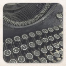 Search for typewriter keys coasters Author