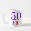 Search for fabulous 50 mugs Elegant birthday party
