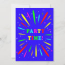 Search for party time invitations Stylish