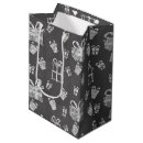 Search for black and white christmas gift bags Chic