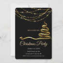 Search for gold black christmas invitations Company