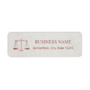 Search for law school return address labels Attorney