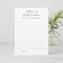 Search for minimalist wedding advice cards Modern calligraphy