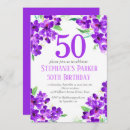 Search for turning 50 invitations Watercolor