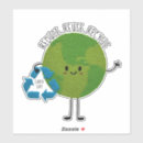 Search for kids recycle stickers Earth