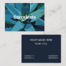 Search for succulent business cards Desert