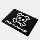 Search for horror doormats Skull