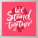 Search for standing together posters Women