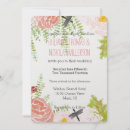 Search for dragonflies wedding invitations Floral