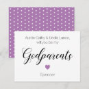Search for godparents invitations Simple